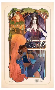 Poster Sideshow Collectibles Games: Critical Role - Art Print Marisha Ray (10th Anniversary)