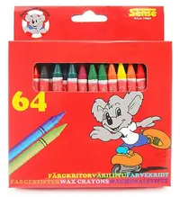 Pasteluri colorate Sense – 64 de bucati