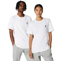Tricou unisex Converse Go-To Embroidered Star Chevron, Alb
