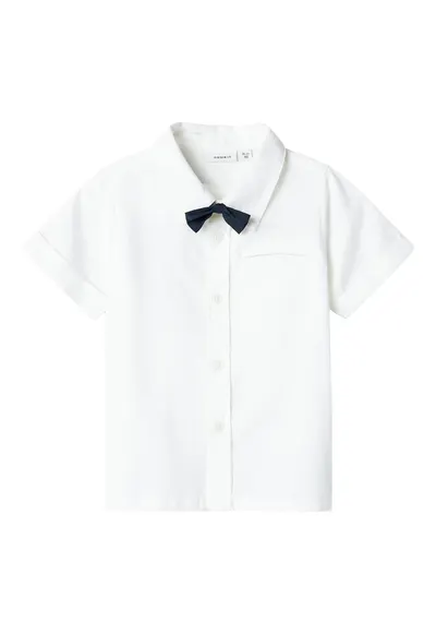 Camasa baieti 13227250 - Bumbac - Alb - Alb