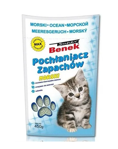 Benek Dezinfectant / absorbant mirosuri marin 450 g