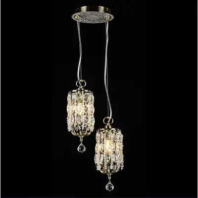 Lampa suspendata House Ronda,2 x E14, 230V, D.180cm,H.1000 cm,Bronz