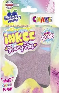 Bath bomb Craze Inkee -Steaua foamy, sortiment