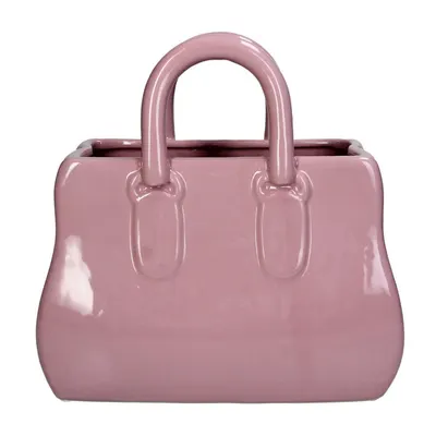 Vaza SHOPPING BAG, 25.5x14x2 cm, ceramica