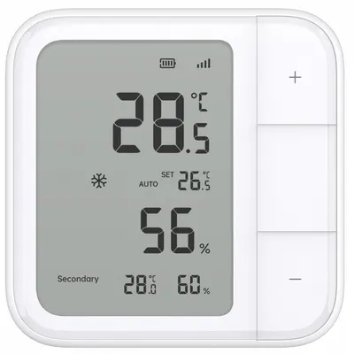 Sensor de temperatura si umiditate AQARA W100 (TH-S04D) compatibil Zigbee si Thread 6975833357871