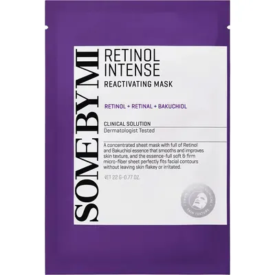Mască de față antirid cu retinol Retinol Intense, 22 g, Some By Mi