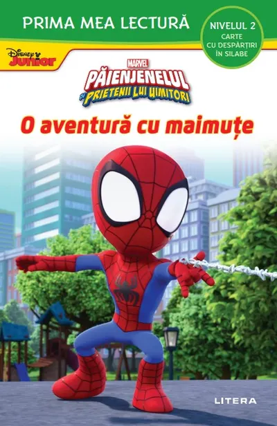 Disney Marvel. Paienjenelul si prietenii lui uimitori. O aventura cu maimute (Nivelul 2 Carte cu despartiri in silabe)