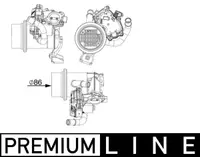 Supapa Egr (modul cu Calorifer) Potrivit Skoda Yeti; Vw Beetle, Caddy Alltrack, Caddy Alltrack Minivan, Caddy Iv, Caddy Iv Minivan, Cc B7, Golf Vi, Jetta Iv, Scirocco Iii 2.0d 11.09-