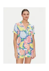 Pijamale scurte dama multicolor