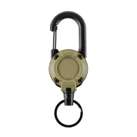 Carabiniera tactica cu fir retractabil M-TAC - COYOTE