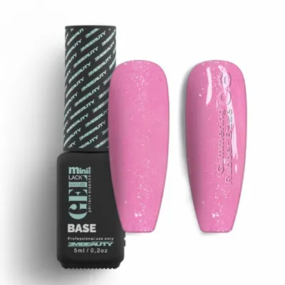 Oja semipermanenta GELlack 2M Glimmering Rubber Base Nr. 06 - 5ml