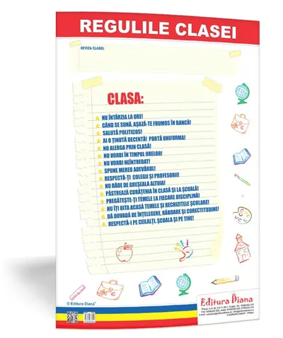 Regulile clasei - planșă 50x70