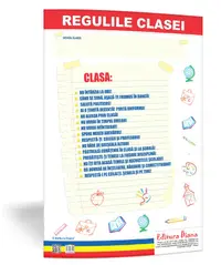 Regulile clasei - planșă 50x70