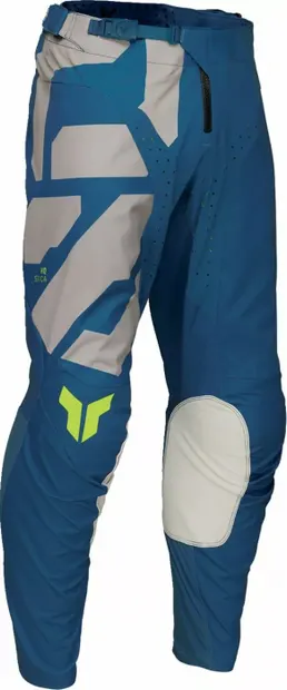 Pantaloni atv cross copii Thor LaunchMode Forge, culoare albastru, marime 18