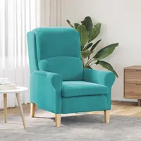 Gossi fotoliu turcoaz turcoaz tesatura standard ergonomic
