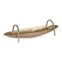 Tavă decorativă din metal 12x47,5 cm Sagar – Bizzotto