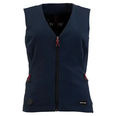 Whis Unisex Verwarmd Softshell Gilet Blauw