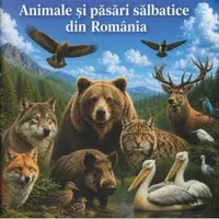 Animale si pasari salbatice din Romania. Minienciclopedie pentru copii