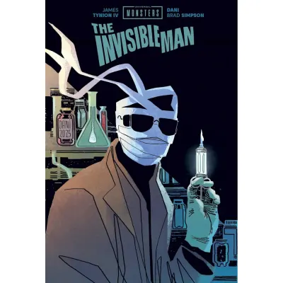 Universal Monsters Invisible Man HC Dani & Brad Simpson Cvr
