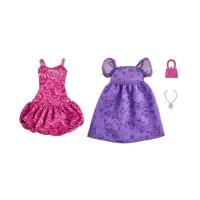Set de haine si accesorii pentru papusi, Barbie, JJN93