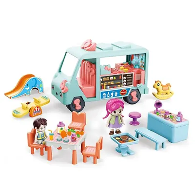 Camion restaurant cu figurine Ocie Touring