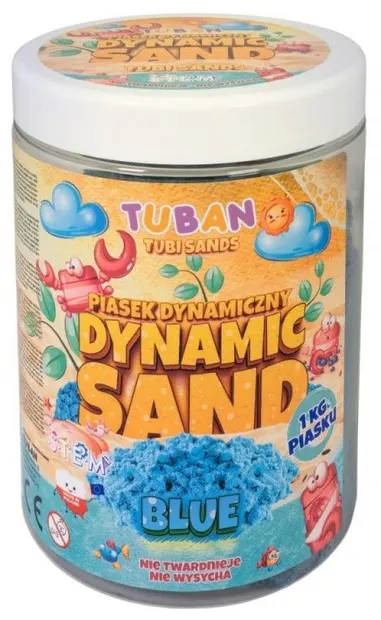 Nisip dinamic Tuban - Albastru, 1 kg