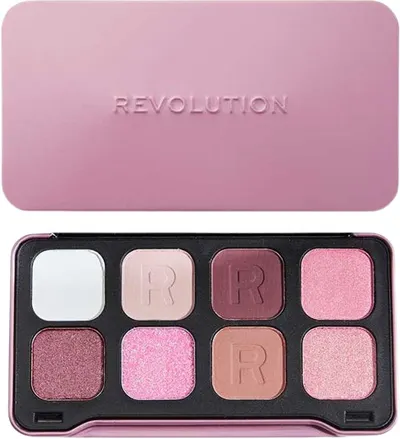 Makeup Revolution Forever Flawless - Paletă de farduri Dynamic Ambient, 8 culori