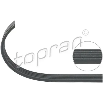 Curea transmisie cu caneluri TOPRAN 206 713