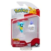 Set 2 figurine de actiune, 5cm, Pokemon S15, Litwick & Horsea
