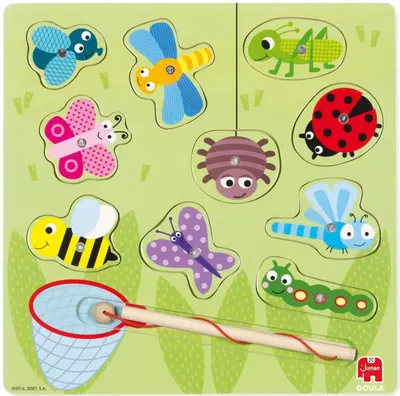 Joacă de copil Goula - La vânătoarea de insecte