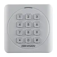 Cititor de proximitate RFID EM125Khz cu tastatura integrata, HIKVISION DS-K1801EK, Wiegand 26/34 protocol, ISO 11784/11785