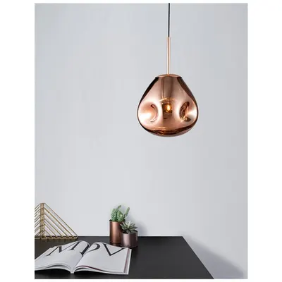 Lampa suspendata LAVA Csusru Metal Handmade Csusru Sticla LED E27 1x12 Wat 230 Volt IP20 Fara bec