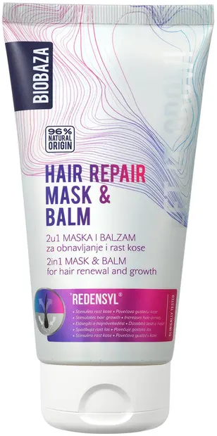 Biobaza Hair Repair Balsam și mască pentru păr deteriorat 2 în 1, 150 ml