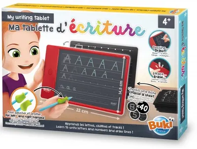 Tableta educationala de scris Buki France, cu accesorii