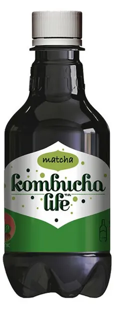 Matcha Băutură naturală organică, 330 ml, Kombucha Life