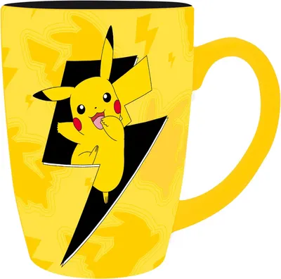 Pahar ABYstyle Games: Pokemon - Pikachu (Pika Pika Pika), 400 ml