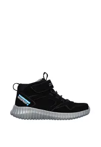 Ghete impermeabile din piele nabuc ecologica Elite Flex - Negru -