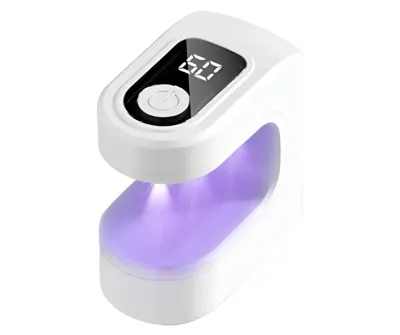 Lampa UV nail art portabila, display digital – uscare rapida, unghii perfecte