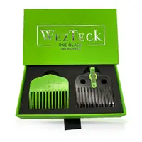 Lama fixa - WEZTECK - pentru masina de tuns - cu gratar reglabil inclus - Verde
