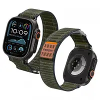 Curea Spigen WBF0 pentru Apple Watch 49mm / 46mm / 45mm / 44mm Series, Verde AMP10142