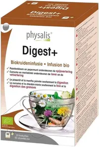 Ceai bio Digest+ , 20 plicuri, Physalis