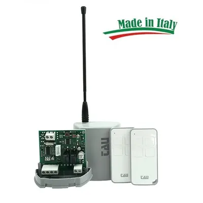 Set receptor cu antena incorporata si 2 telecomenzi cu 4 canale TAU K-250T-RADIO2S