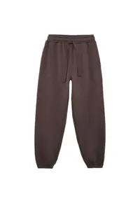 Pantaloni sport dama OTHAW23TTROF485 - Bumbac/Poliester - Maro