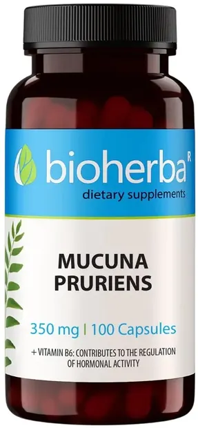 Mucuna Pruriuens, 350 mg, 100 capsule, Bioherba