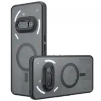 Husa MagSafe pentru Nothing Phone (3a), Techsuit, PureFrost, Neagra Satinata