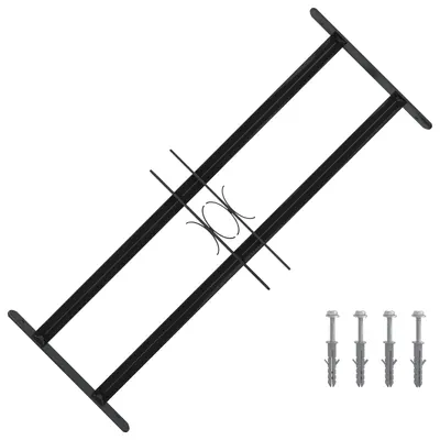 vidaXL Grilaj de securitate pentru feronerie 76 x 30 cm