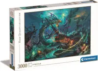 Puzzle Clementoni din 3000 piese - Luptă subacvatică