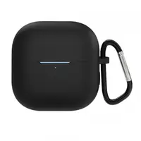 Husa Techsuit Silicone pentru Huawei FreeClip 2, Neagra
