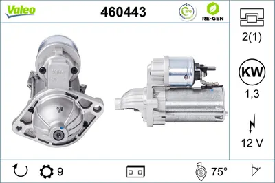 Electromotor (12v, 1,3kw, Reconditionat) Potrivit Alfa Romeo Mito; Fiat 500, 500 C, Doblo, Doblo Cargo, Doblo Minivan, Fiorino, Fiorino Minivan, Grande Punto, Idea, Linea, Palio 1.3d 1.9d 10.01