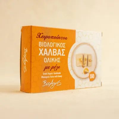 Halva integrala cu miere 200g ECO